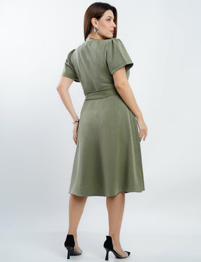 Vestido Curto Alfaiataria Com Pesponto