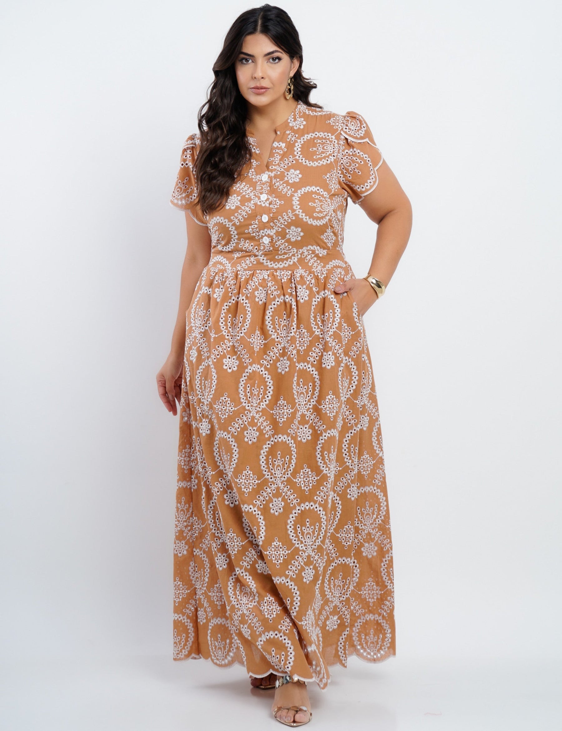 Vestido Longo Lasie Algodão