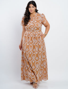 Vestido Longo Lasie Algodão