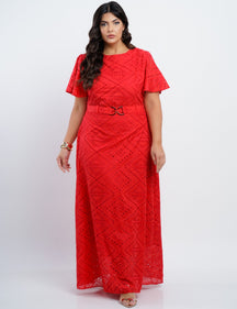 Vestido Longo Lasie Com Fivela