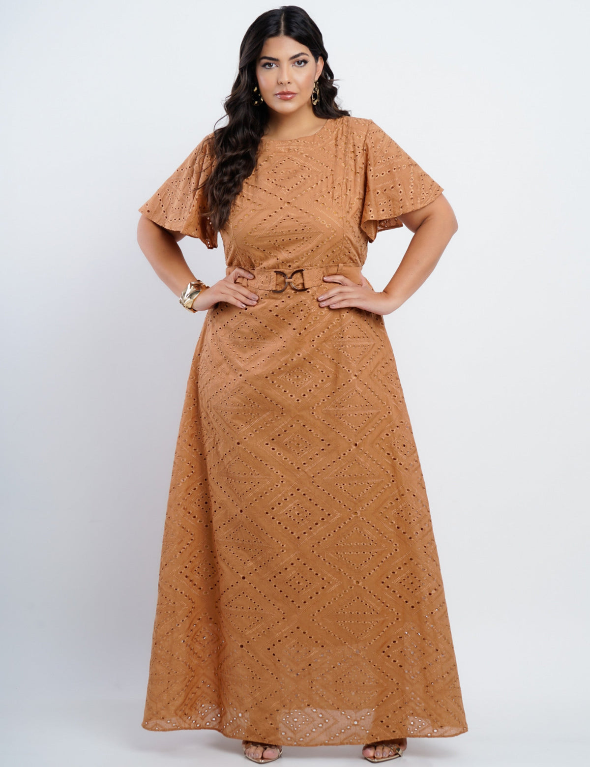 Vestido Longo Lasie Com Fivela