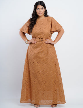 Vestido Longo Lasie Com Fivela