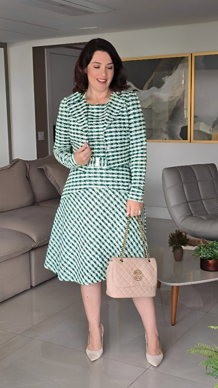 Vestido Gaby + Casaqueto