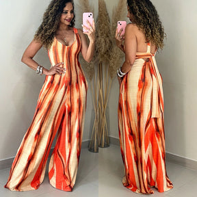 Macacão Pantalona Amarração Costas Zate